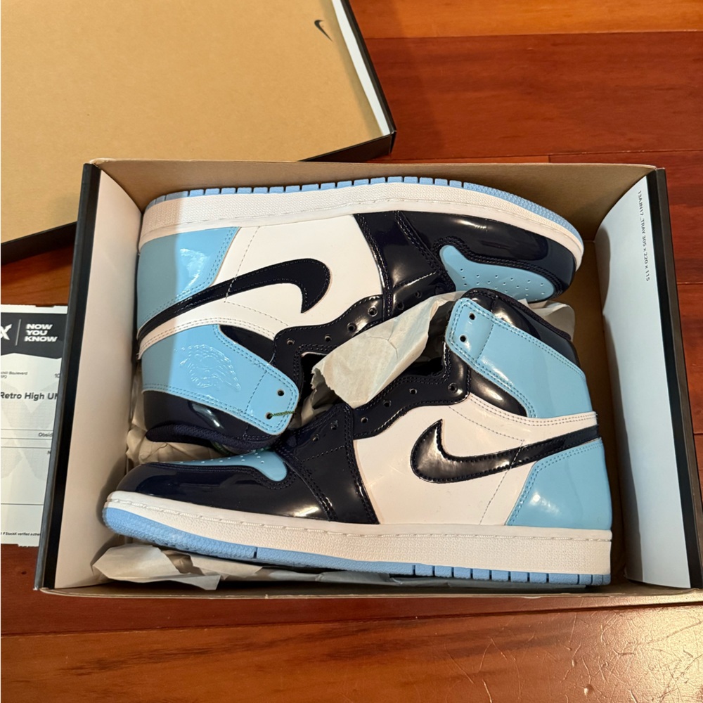 Jordan 1 Retro High UNC Patent Womens